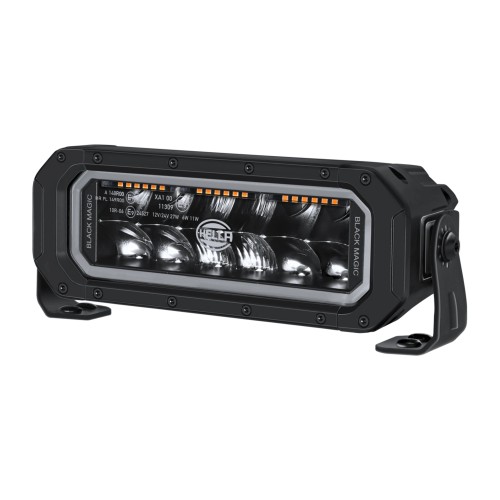 Lightbar LED HELLA 9" Double Row Black Magic Tough Pro – długie i pozycyjne