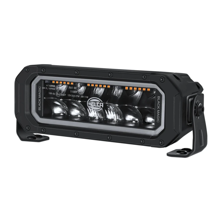 Lightbar LED HELLA 9" Double Row Black Magic Tough Pro – długie i pozycyjne