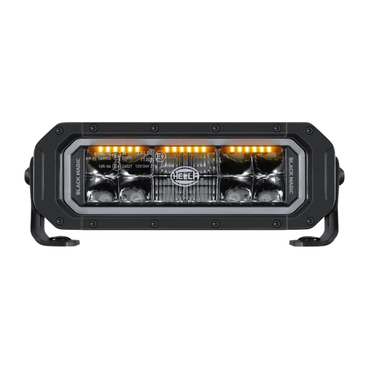 Lightbar LED HELLA 9" Double Row Black Magic Tough Pro – długie i pozycyjne