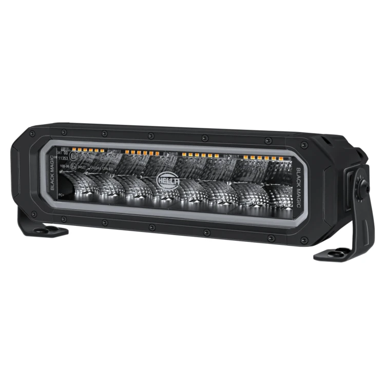 HELLA Double Row Lightbar Black Magic Tough Pro 11" - rozproszone, czerwone, ostrzegawcze
