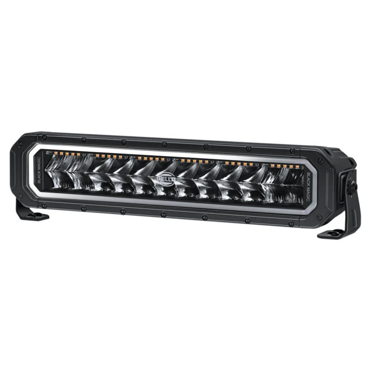 HELLA 15" Double Row Lightbar Black Magic Tough Pro - drogowe, pozycyjne białe i bursztynowe, ostrzegawcze