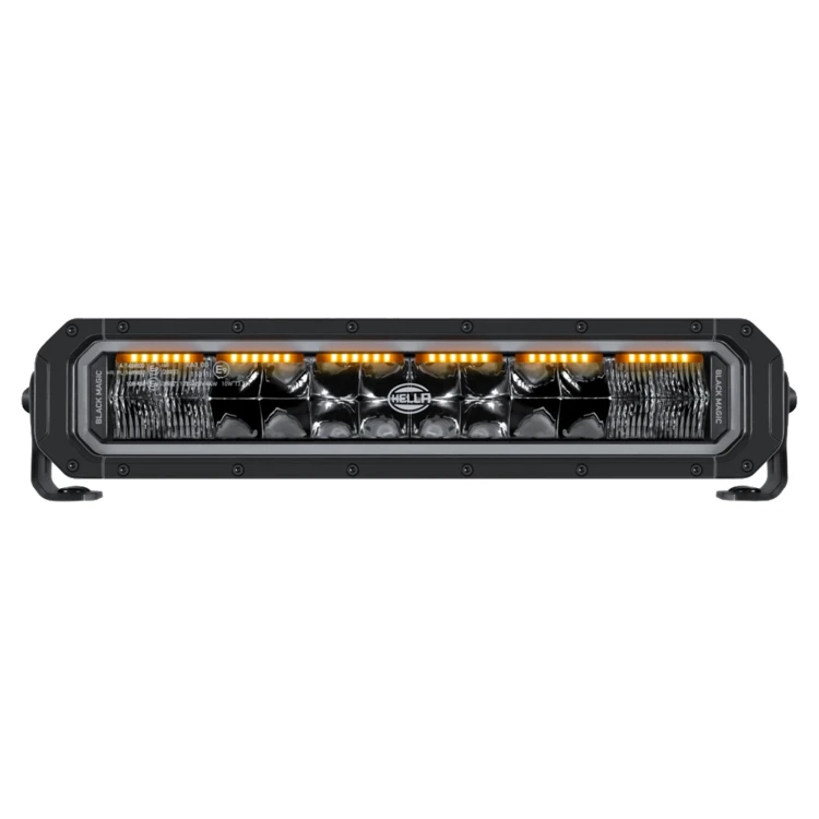HELLA 15" Double Row Lightbar Black Magic Tough Pro - drogowe, pozycyjne białe i bursztynowe, ostrzegawcze
