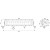 HELLA 15" Double Row Lightbar Black Magic Tough Pro - drogowe, pozycyjne białe i bursztynowe, ostrzegawcze
