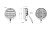 Reflektor drogowy LED OZZ XR2 P7" czarny