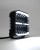 Reflektor drogowy LED OZZ SQR 9" czarny