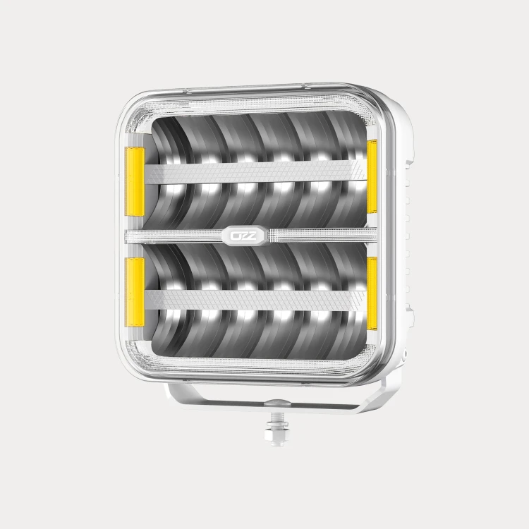 Reflektor drogowy LED OZZ SQR 9" biały