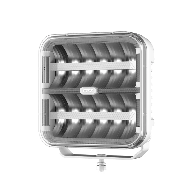 Reflektor drogowy LED OZZ SQR 9" biały