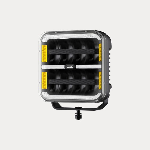 Reflektor drogowy LED OZZ SQR 7" czarny