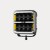 Reflektor drogowy LED OZZ SQR 7" czarny