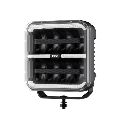 Reflektor drogowy LED OZZ SQR 7" czarny