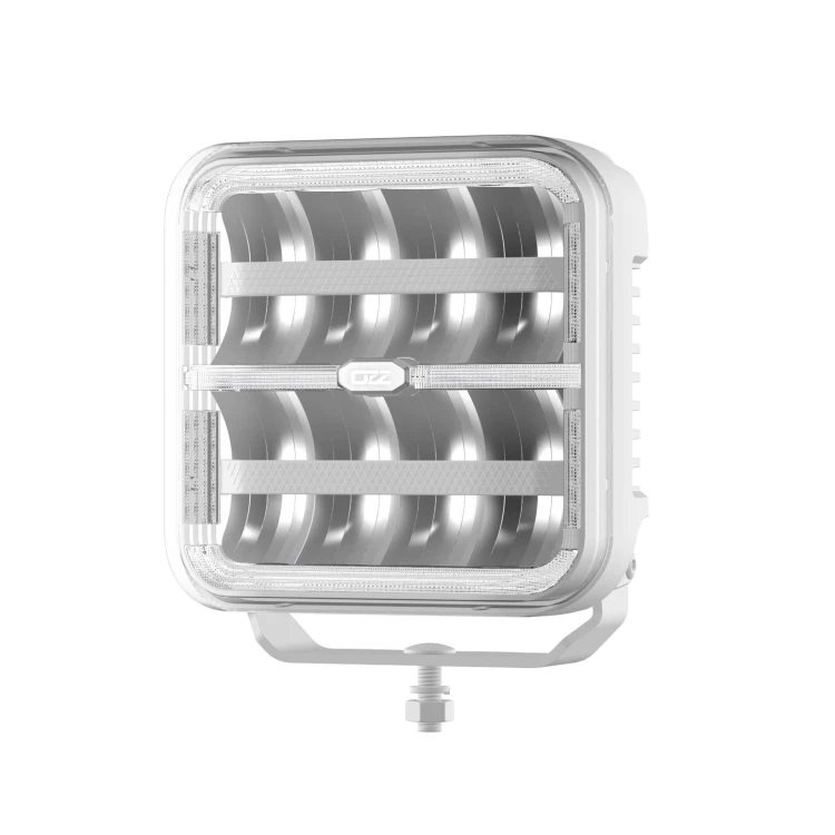 Reflektor drogowy LED OZZ SQR 7" biały