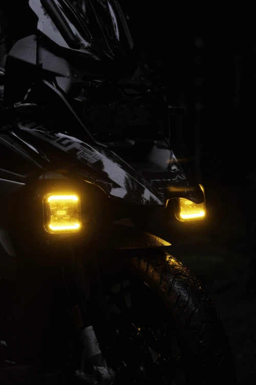 Reflektor drogowy LED OZZ SQR 3" czarny