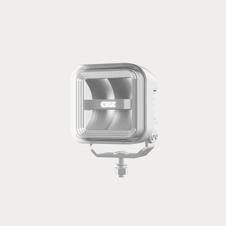 Reflektor drogowy LED OZZ SQR 3" biały