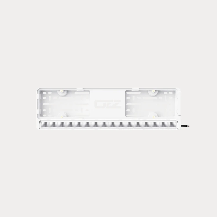 Panel LED OZZ LP1 biały + tablica rejestracyjna